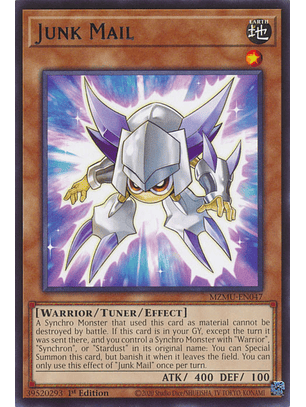 Junk Mail - MZMU-EN047 - Rare 