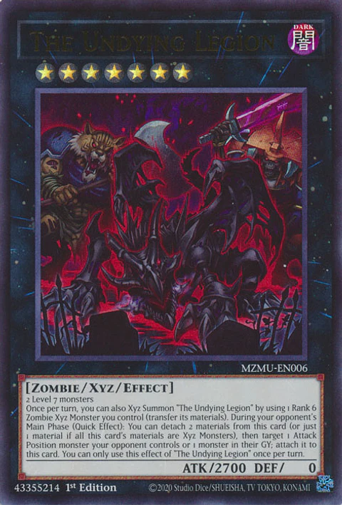 The Undying Legion - MZMU-EN006 - Ultra Rare