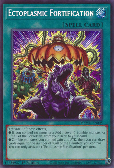 Ectoplasmic Fortification - MZMU-EN008 - Secret Rare  1