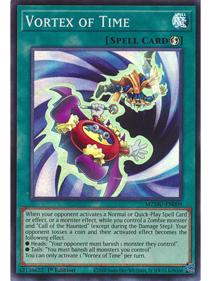 Vortex of Time - MZMU-EN009 - Super Rare 