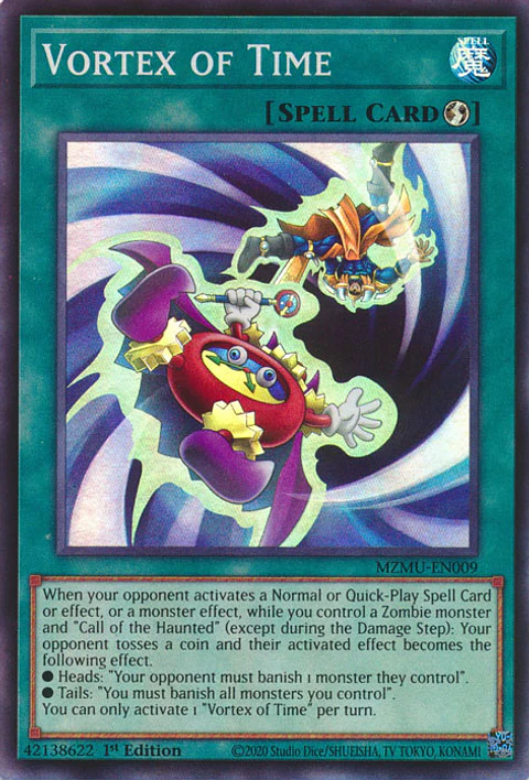 Vortex of Time - MZMU-EN009 - Super Rare 