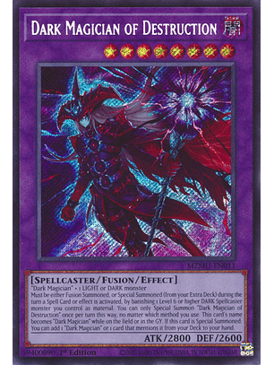 Dark Magician of Destruction - MZMU-EN011 - Secret Rare
