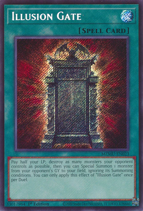 Illusion Gate - MZMU-EN023 - Secret Rare 