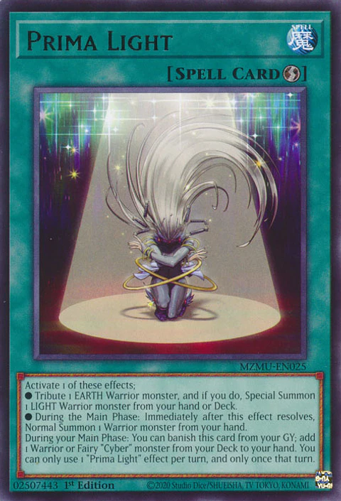 Prima Light - MZMU-EN025 - MZMU-EN025 - Rare  