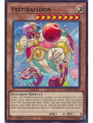 Festiballoon - MZMU-EN035 - Rare 