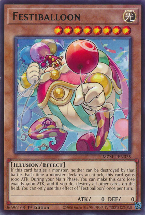 Festiballoon - MZMU-EN035 - Rare 