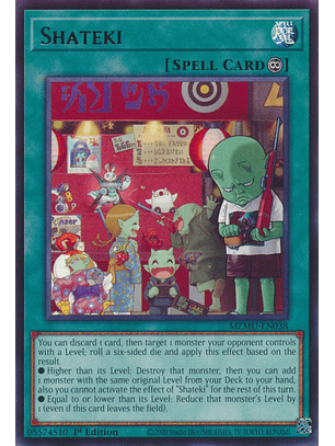 Shateki - MZMU-EN038 - Rare 