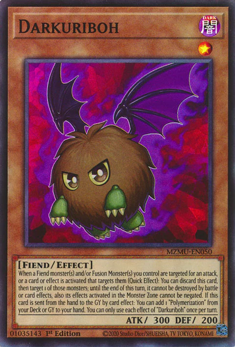 Darkuriboh - MZMU-EN050 -  Super Rare 