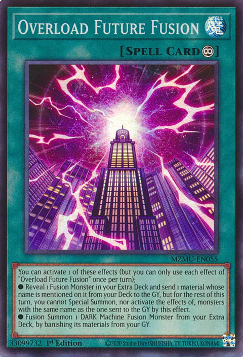 Overload Future Fusion - MZMU-EN055 - Super Rare 