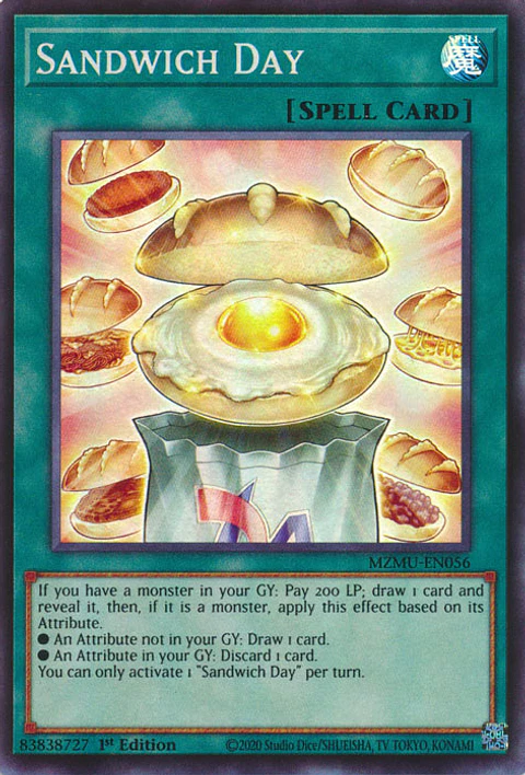 Sandwich Day - MZMU-EN056 - Super Rare