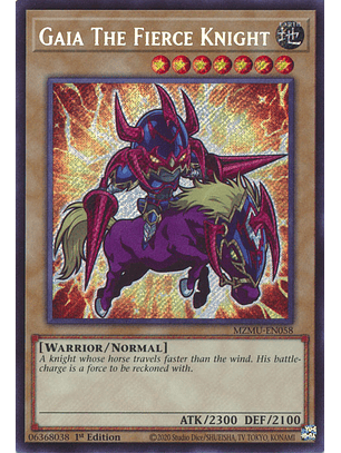 Gaia The Fierce Knight - MZMU-EN058 - Secret Rare 