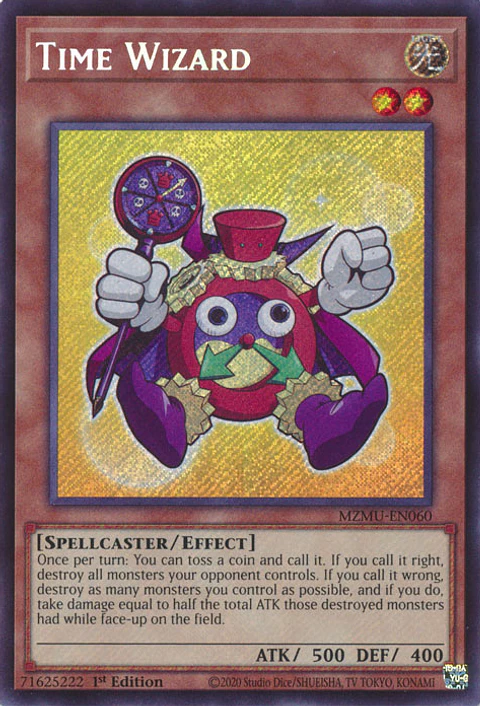 Time Wizard - MZMU-EN060 - Secret Rare 