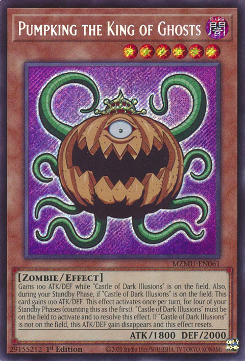 Pumpking the King of Ghosts - MZMU-EN061 - Secret Rare 