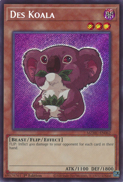 Des Koala - MZMU-EN062 - Secret Rare 