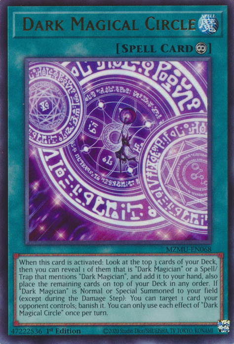 Dark Magical Circle - MZMU-EN068 - Ultra Rare  1