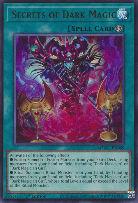 Secrets of Dark Magic - MZMU-EN069 - Ultra Rare  1