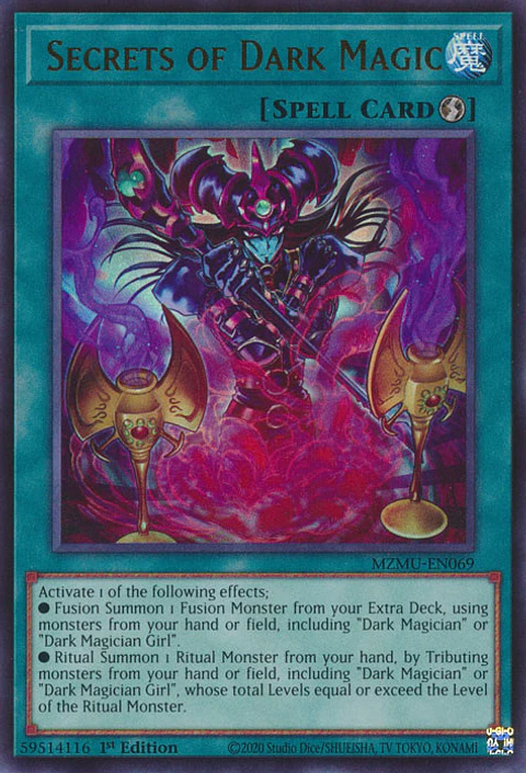 Secrets of Dark Magic - MZMU-EN069 - Ultra Rare 