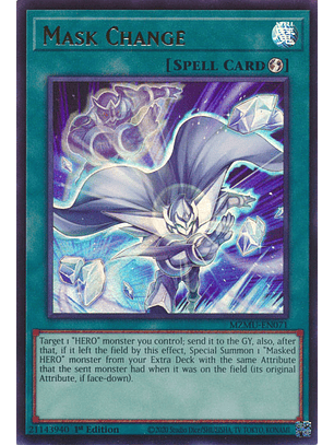 Mask Change - MZMU-EN071 - Ultra Rare 