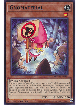 Gnomaterial - MZMU-EN089 - Rare 