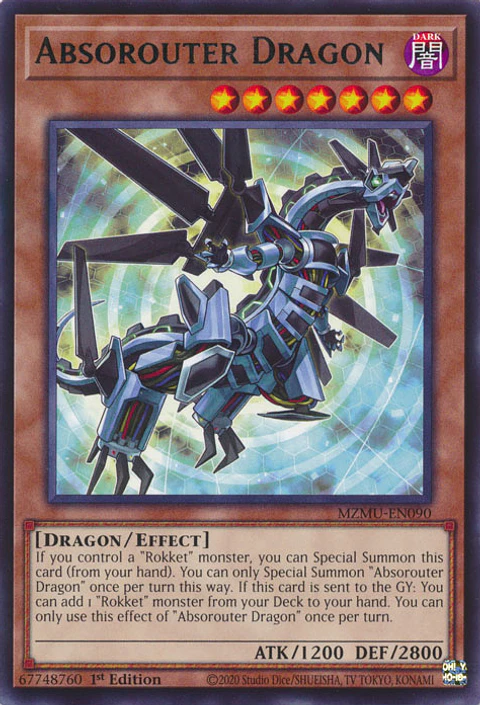Absorouter Dragon - MZMU-EN090 - Rare 