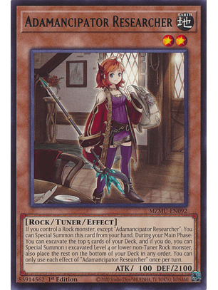Adamancipator Researcher - MZMU-EN092 - Rare 