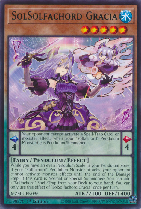 SolSolfachord Gracia - MZMU-EN096 - Rare  1