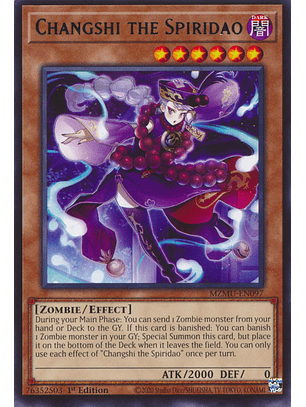 Changshi the Spiridao - MZMU-EN097 - Rare 