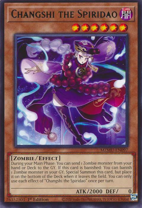 Changshi the Spiridao - MZMU-EN097 - Rare 
