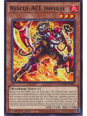 Rescue-ACE Impulse - MZMU-EN098 - Rare 