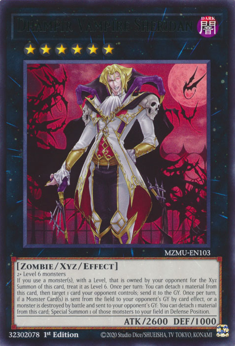 Dhampir Vampire Sheridan - MZMU-EN103 - Rare  1