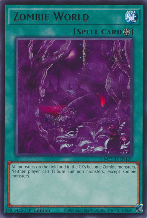 Zombie World - MZMU-EN109 - Rare  1
