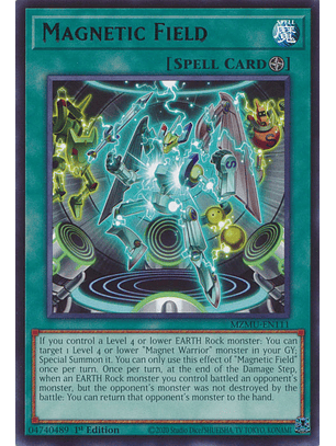 Magnetic Field - MZMU-EN111 - Rare 