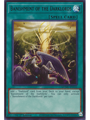 Banishment of the Darklords - MZMU-EN112 - Rare 