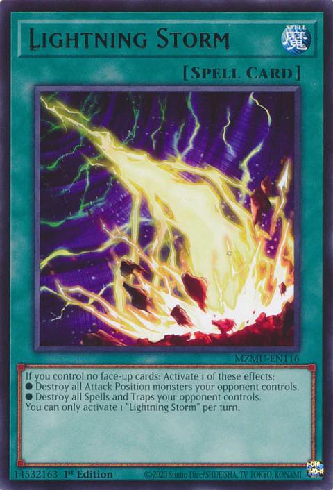 Lightning Storm - MZMU-EN116 - Rare 