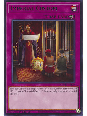 Imperial Custom - MZMU-EN120 - Rare 