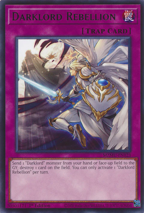Darklord Rebellion - MZMU-EN123 - Rare 