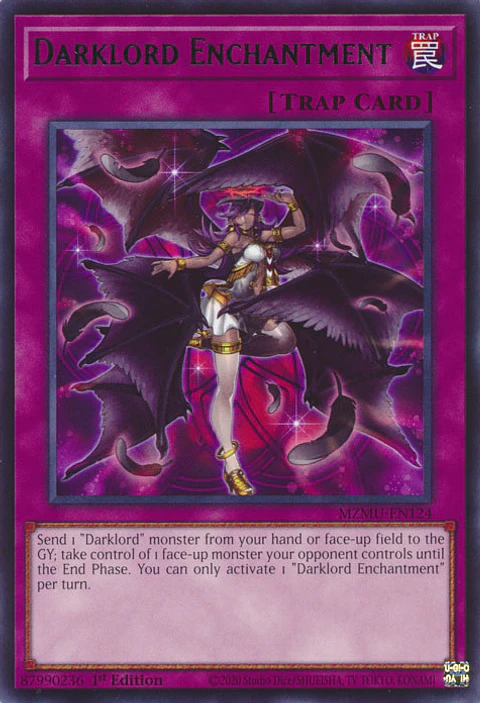 Darklord Enchantment - MZMU-EN124 - Rare 