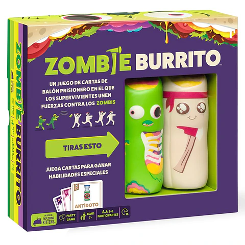 Exploding Kittens Zombie Burrito