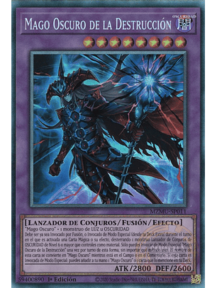 Dark Magician of Destruction - MZMU-EN011 - Collector Rare