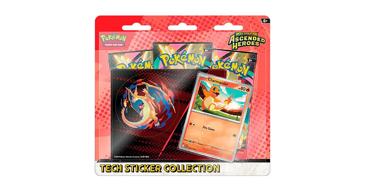 Pokemon TCG: Mega Evolution - Ascended Heroes Tech Sticker C