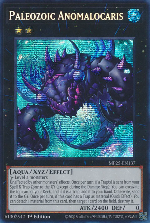 Paleozoic Anomalocaris - MP25-EN137 - Prismatic Secret Rare 