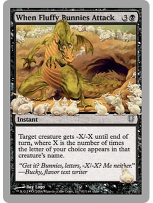 When Fluffy Bunnies Attack - UNG - C 