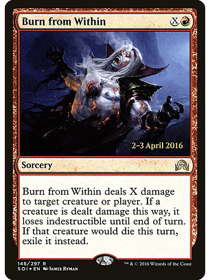 Burn from Within - SOI - R ★