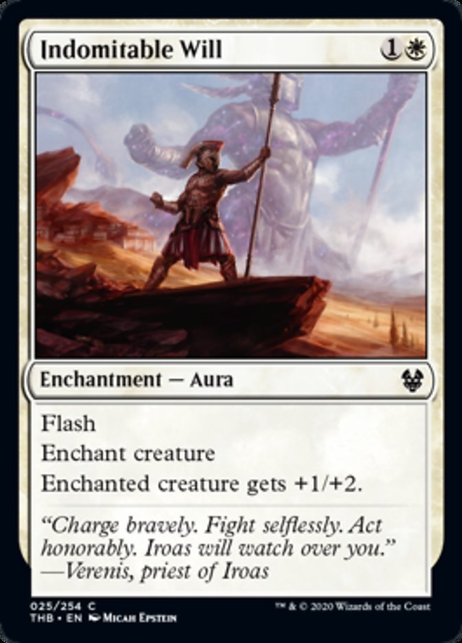 Indomitable Will - THB - C  1