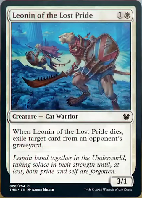 Leonin of the Lost Pride - THB - C 