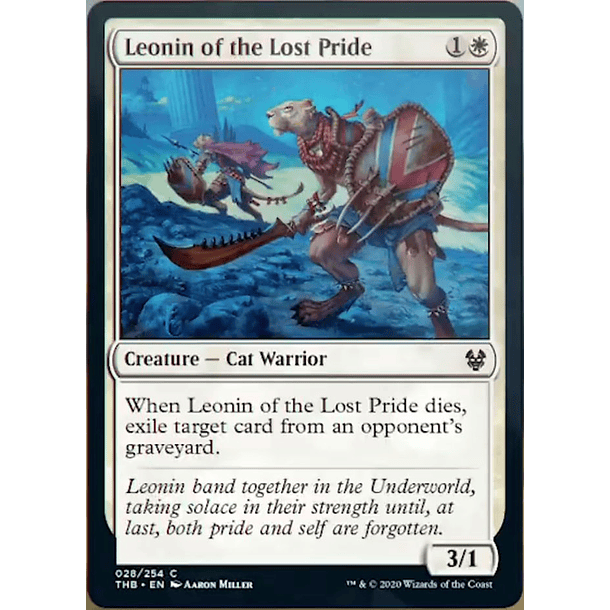 Leonin of the Lost Pride - THB - C 