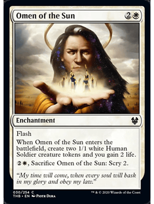 Omen of the Sun - THB - C 