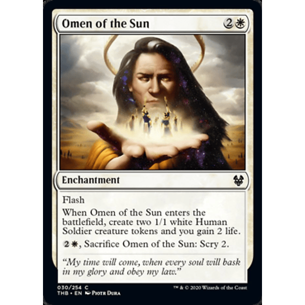 Omen of the Sun - THB - C 
