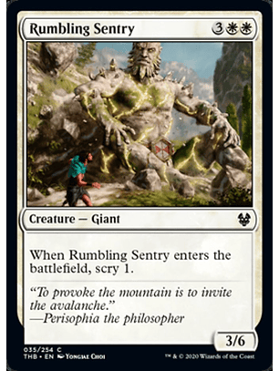 Rumbling Sentry - THB - C 