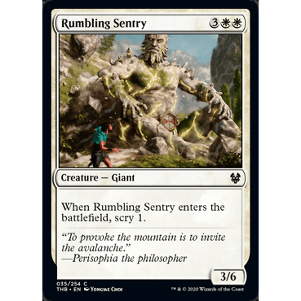 Rumbling Sentry - THB - C 